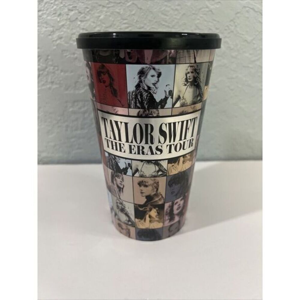 Taylor Swift The Eras Tour plastic cup with black lid Large Movie